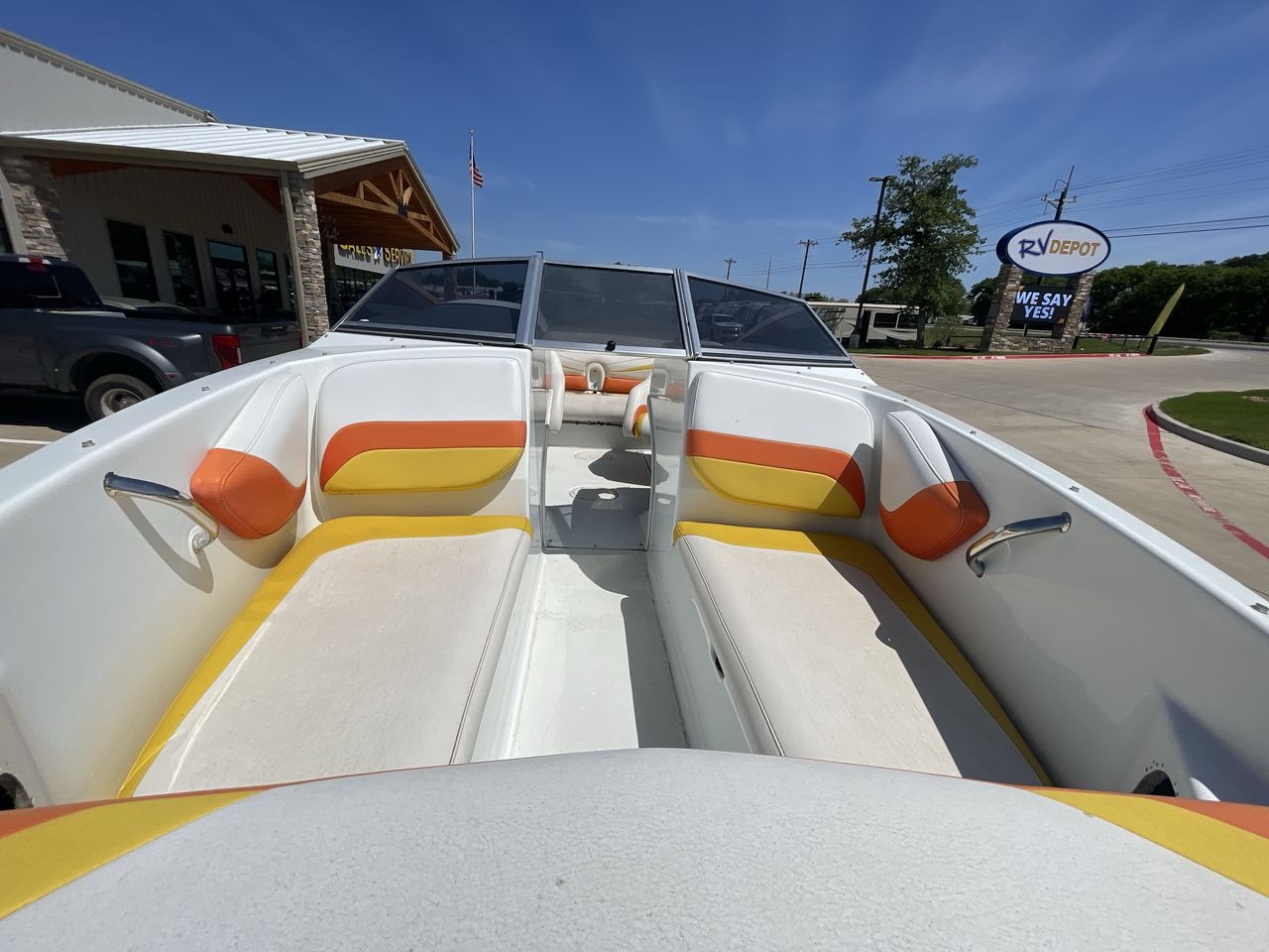 2007 ORANGE BAJA ISLANDER 202 (AGC47079A70) , located at 4319 N Main Street, Cleburne, TX, 76033, (817) 221-0660, 32.435829, -97.384178 - The 2007 Baja Islander 202 is an exciting boat that's great for people who want to have fun on the water. It is great for traveling, water sports, and fishing because it looks good and moves quickly. The Islander 202 is a small but useful 20 feet boat that is easy to move and tow, which makes it a g - Photo #3